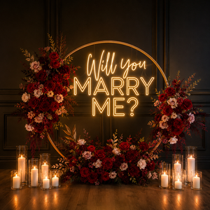 Will You Marry Me LED Neon Sign