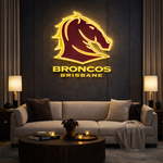 Brisbane Broncos LED Neon Sign