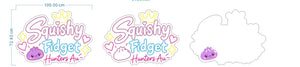 Squishy Fidget Hunters AU LED Sign