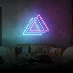 Echo Triangle LED Neon Sign