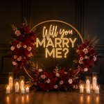 Will You Marry Me LED Neon Sign