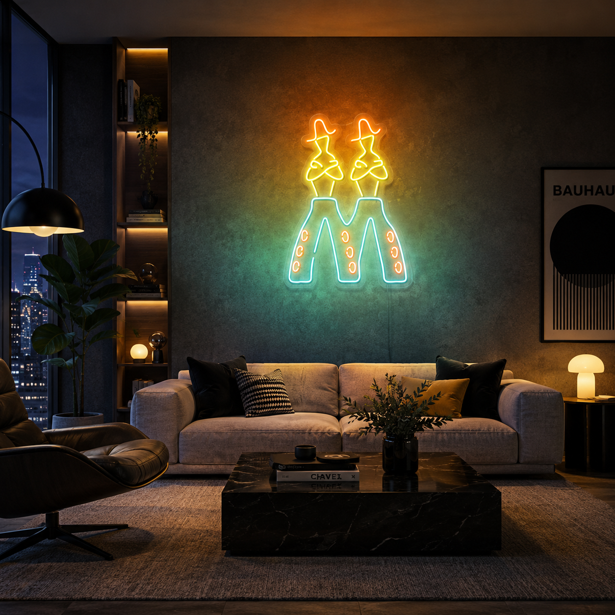 Reno Cowboys LED Neon Sign