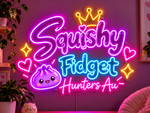 Squishy Fidget Hunters AU LED Sign