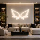 Angel Wings LED Neon Sign