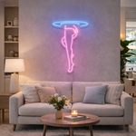 From Below LED Neon Sign