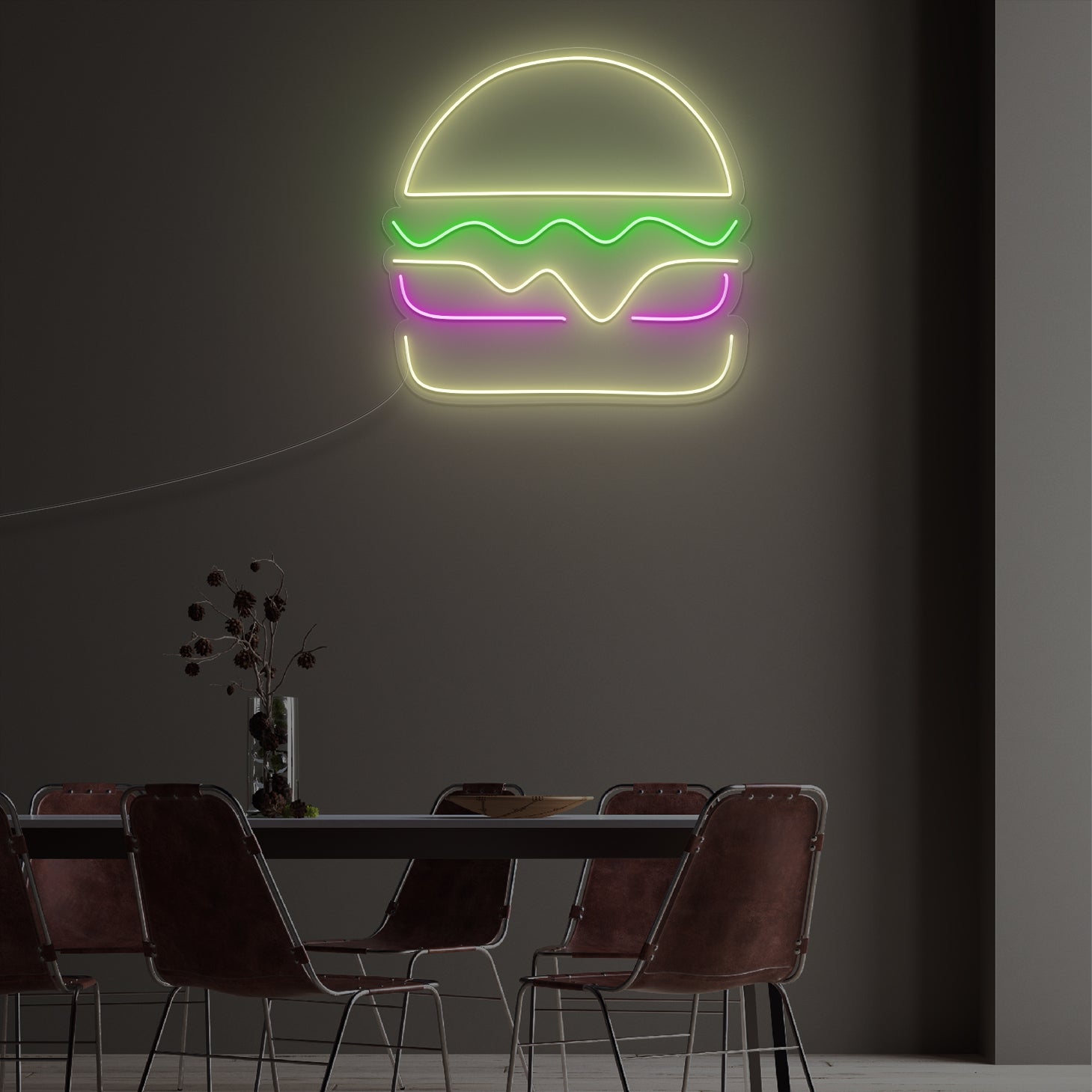 Krabby Patty LED Neon Sign