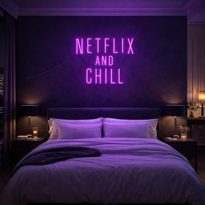 Netflix & Chill LED Neon Sign