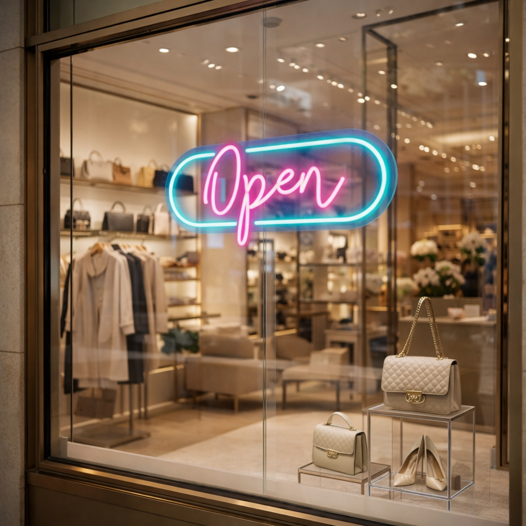 Open LED Neon Sign