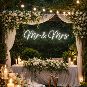 Mr & Mrs LED Neon Sign