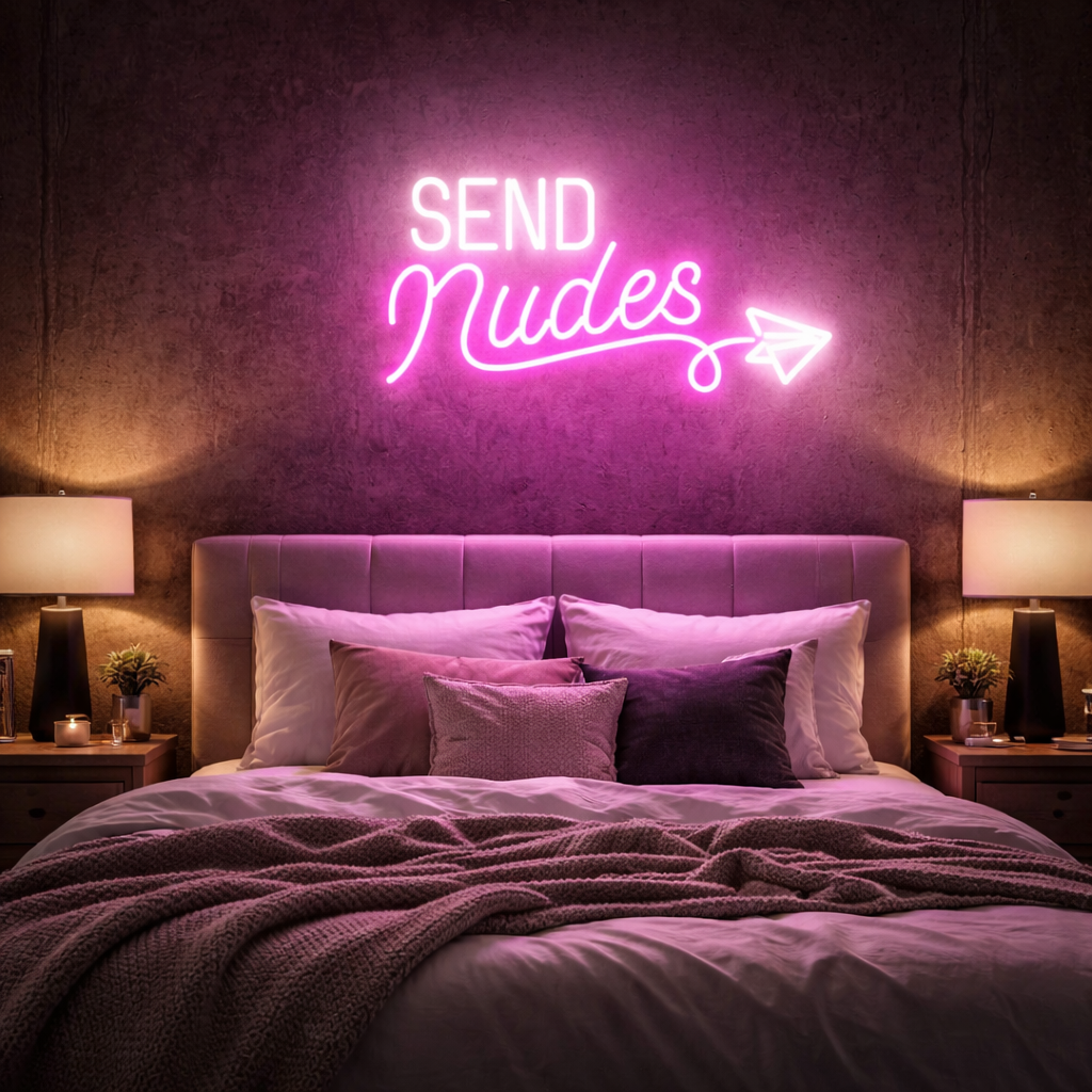 Send Nudes LED Neon Sign